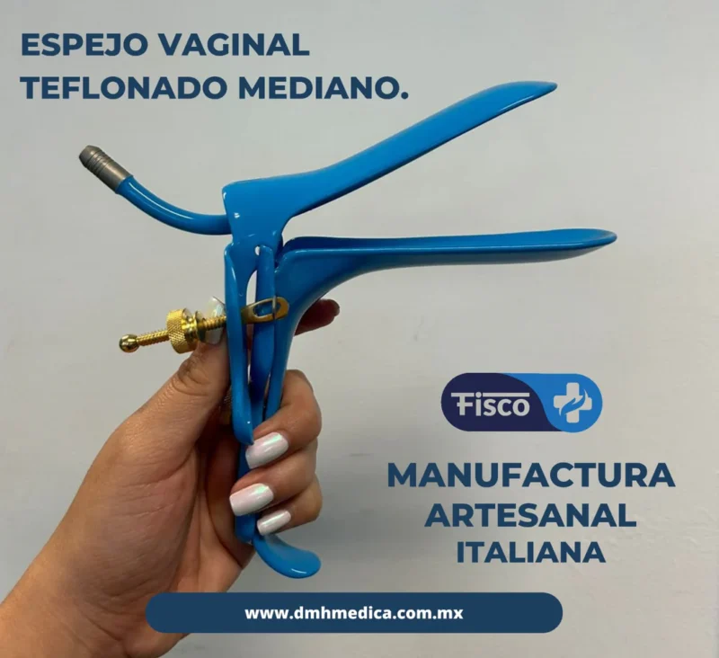 Espejo Vaginal Teflonado Mediano