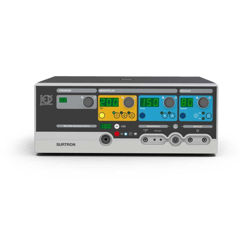Unidad de electrocirugia Mono/bipolar 80 Watts LED Surtron