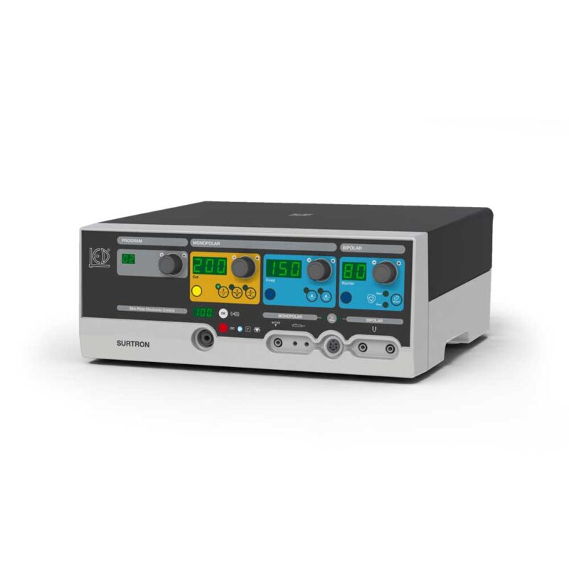 Unidad de electrocirugia Mono/bipolar 80 Watts LED Surtron - Image 2